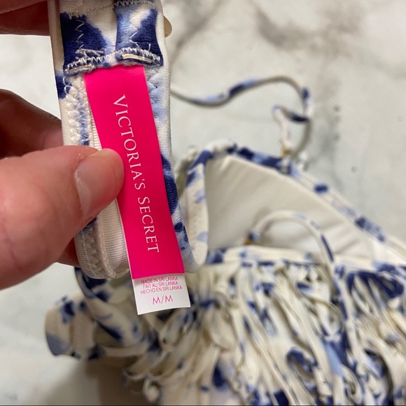 Victoria’s Secret Tye Dye Fringe Convertible Swim - Picture 7 of 7